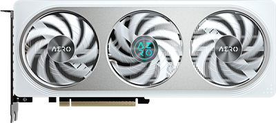 Відеокарта Gigabyte PCI-Ex GeForce RTX 5060 AERO OC 8G 8GB GDDR7 (128bit) (2595/28000) (HDMI, 3 x DisplayPort) (GV-N5060AERO-OC-8GD)