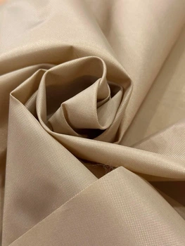 Тканина тентова Оксфорд 420D PU 125г/м2 бежевий ш.150см 1 м.п