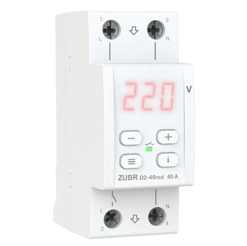 Реле напруги ZUBR D2-40 red 40A