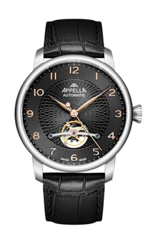 Чоловічий Класичний Швейцарський Механічний Годинник APPELLA L70010.52R6A
