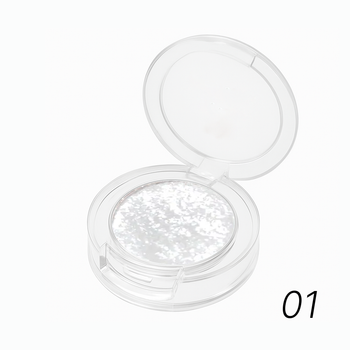 Тіні-спаркл для повік XIXI Keep Progress Silver 01