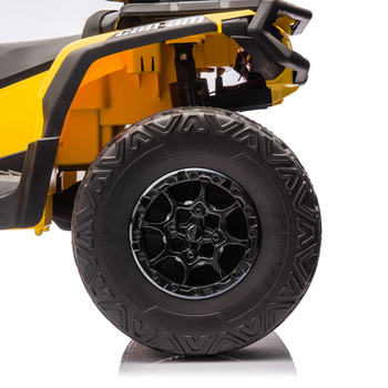 Квадроцикл електричний для дітей Lean Toys Can-Am Outlander 4x4 DK-CA005 Жовтий (5905991060765)