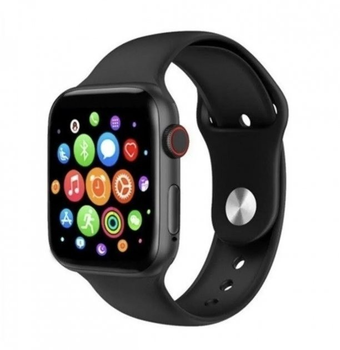 Наручные смарт-часы HiWatch T500+ Black Smart Watch с функциями здоровья Черные
