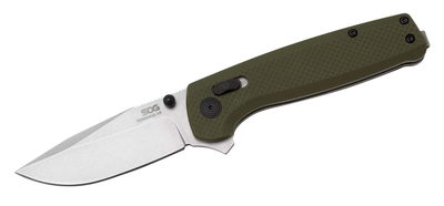 Ніж SOG Terminus XR OD Green G-10 - TM1022-BX