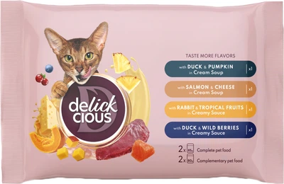 Консервований корм Delickcious Набір №2 вологого корму для котів