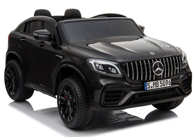 Samochód elektryczny dla dzieci Lean Toys Mercedes GLC 63S MP4 lakierowany Czarny (5907625581257)