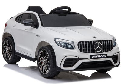 Samochód elektryczny dla dzieci Lean Toys Mercedes GLC 63S QLS-5688 4x4 Biały (5908275992615)