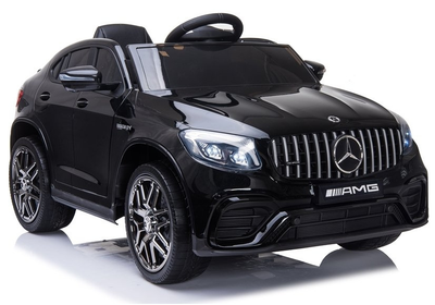 Samochód elektryczny dla dzieci Lean Toys Mercedes GLC 63S QLS-5688 4x4 Czarny (5908275992622)