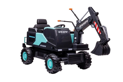 Koparka na akumulator Lean Toys Volvo DK-VE888 Niebieska (5904665994450)