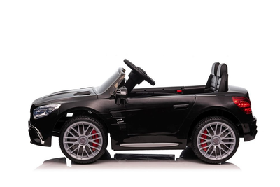 Електромобіль для дітей Lean Toys Mercedes SL65 S лакований Чорний (5907625581707)