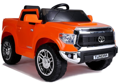 Електромобіль для дітей Lean Toys Toyota Tundra JJ2125 лакований Оранжевий (5907625582674)