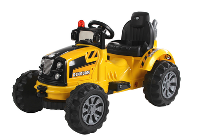 Електромобіль для дітей Lean Toys JS328D Жовтий (5907625584159)