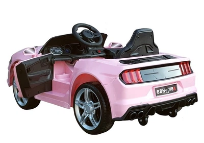 Samochód elektryczny dla dzieci Lean Toys BBH-718A Różowy (5907625584470)