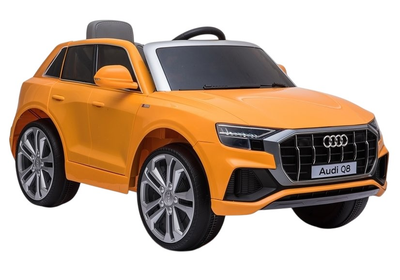 Samochód elektryczny dla dzieci Lean Toys Audi Q8 JJ2066 lakierowany Żółty (5903802452051)