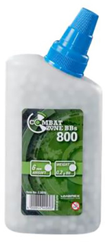 Шарики для страйкбола Umarex Combat Zone BB 0.2 г кал. 6 мм 800 шт (2.5676)