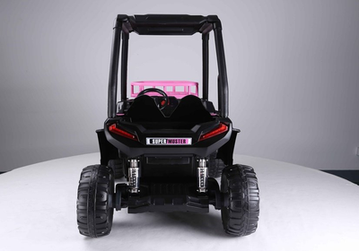 Samochód elektryczny dla dzieci Lean Toys Jeep JS360-1 Różowy (5903802450132)