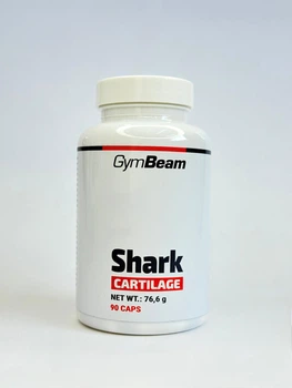 Акулячий хрящ натуральна добавка GymBeam Shark Cartilage 90 капсулв упаковці (VMD-1206541)