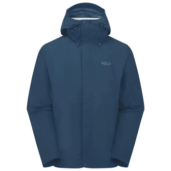 Мембранная мужская куртка Rab Downpour Jacket, Tempest Blue, XL