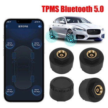 Блютуз TPMS система контроля давления и температуры в шинах внешние датчики Андроид IOS E-ACE K5 Bluetooth