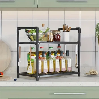 Стійка для кухонного приладдя з гачками