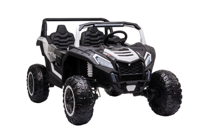 Samochód elektryczny dla dzieci Lean Toys Buggy A032 Biały (5903802459630)