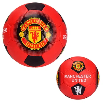 Мяч футбольный MANCHESTER UNITED размер №5 полиуретан 420 грамм 32 панели, A-Toys, FP087