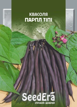 Семена Фасоль спаржевая кустовая Парпл Типи 20 г Seedera