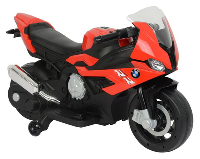 Motocykl elektryczny dla dzieci Lean Toys BMW S1000RR 2156 Czerwony (5904204753456)