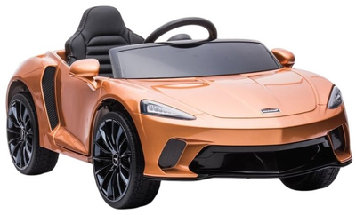Samochód elektryczny dla dzieci Lean Toys McLaren GT lakierowany Złoty (5904204753647)