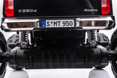 Електромобіль для дітей Lean Toys Mercedes DK-MT950 4x4 лакований Чорний (5904204756914)