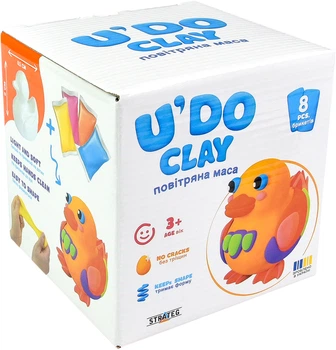 Набір для творчості Strateg U'DO Clay Рибка (30749)(4823113884314)