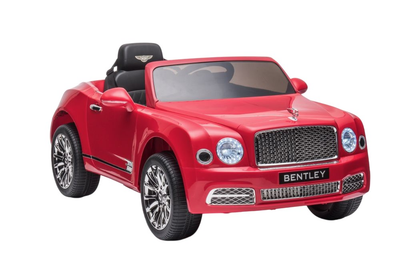 Samochód elektryczny dla dzieci Lean Toys Bentley Mulsanne Czerwony (5904665993781)