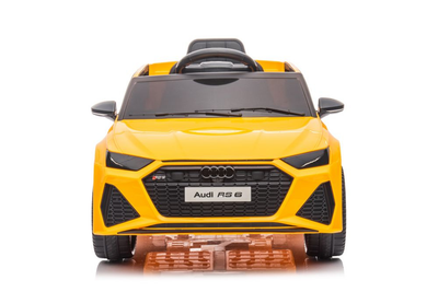 Samochód elektryczny dla dzieci Lean Toys Audi RS6 BRD-2118 Żółty (5904665995945)