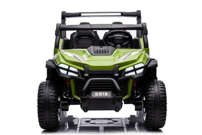 Електромобіль для дітей Lean Toys S618 4x4 Зелений (5905323217874)