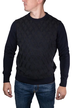 Джемпер Bugatti XXL Синій 65530B/180
