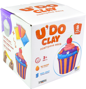Набір для творчості Strateg U'DO Clay Кекс (30750)(4823113884307)