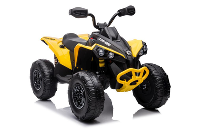 Quad elektryczny dla dzieci Lean Toys Can-am DK-CA002 Renegate Żółty (5905323218277)