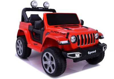 Samochód elektryczny dla dzieci Lean Toys FT-938 4x4 Czerwony (5905991001812)