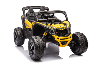 Samochód elektryczny dla dzieci Lean Toys Buggy Can-am DK-CA003 Żółty (5905991001126)