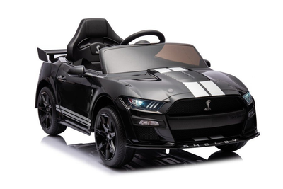 Samochód elektryczny dla dzieci Lean Toys Ford Mustang GT500 Shelby Czarny (5905991009016)