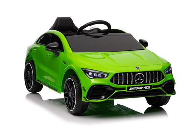 Samochód elektryczny dla dzieci Lean Toys Mercedes CLA 45s AMG 4x4 Zielony (5905991011552)