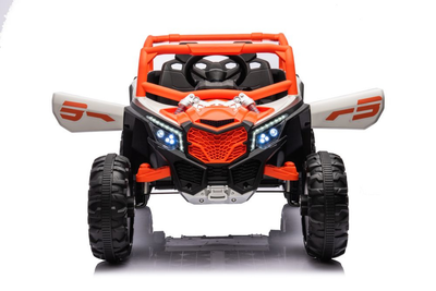Samochód elektryczny dla dzieci Lean Toys Buggy UTV NEL-901 4x4 Pomarańczowy (5905991013013)