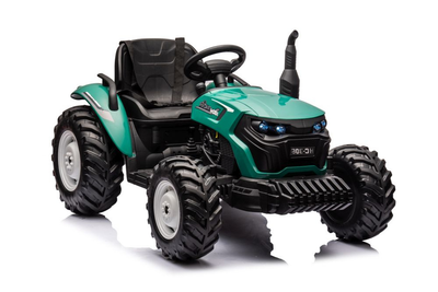Traktor na akumulator Lean Toys HC-306 Ciemno-zielony (5905991013396)