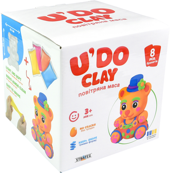 Набір для творчості Strateg U'DO Clay Ведмідь (30844)(4823113889784)