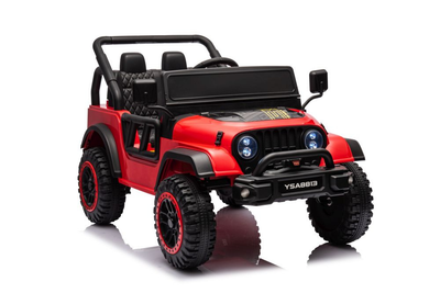 Samochód elektryczny dla dzieci Lean Toys A8813 24V Czerwony (5905991013563)