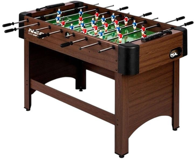 Stół do gry Neo Sport w piłkarzyki 118 x 61 x 79 cm ciemny brąz NS-804 (5903890605858)