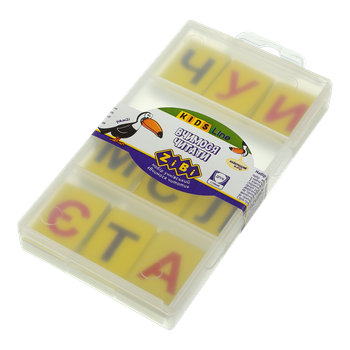 Набір учнівський ZiBi Вчимося читати, український алфавіт (ZB.4921)