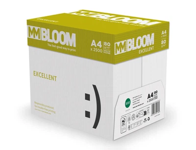 Бумага офисная MM BLOOM Excellent 80 г/м2 500 л х 5 пачек