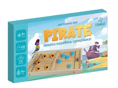Деревянная настольная игра Пираты, Igroteco, 900767