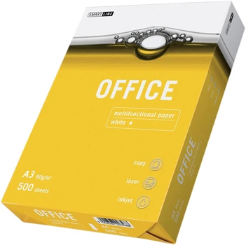 Бумага офисная Smart Line Office A3 80 г/м2 500 листов Белая (SL O А3/80 СЛ)